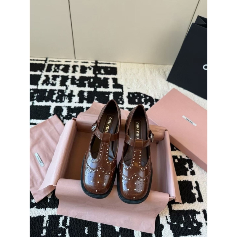 Miu Miu Leather Shoes